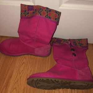 Pink Ugg Boots Pattern Inside